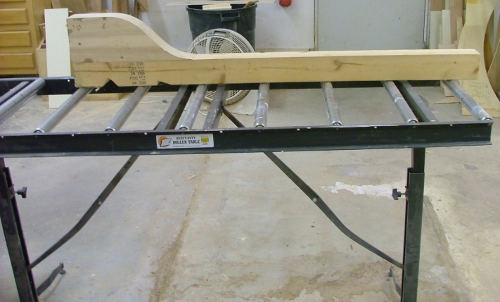Form used to mold the layers